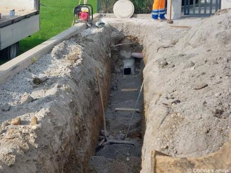 Obnova kanalizacije v Volčjem Potoku (2)